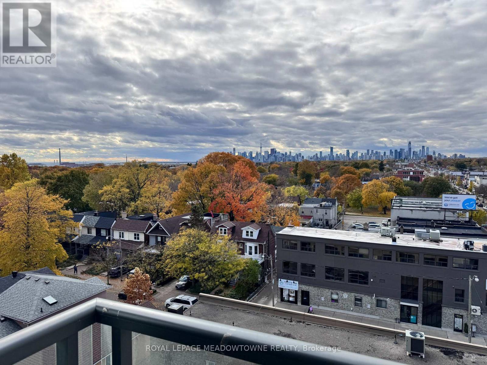 Balcony View - 601 - 2055 Danforth Avenue, Toronto, ON - Outdoor With View