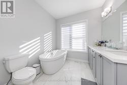 Primary bedroom bathroom -