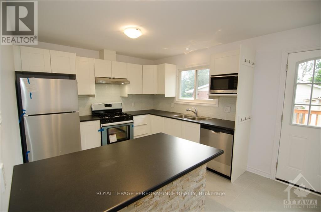 B - 111 Dalehurst Drive, Ottawa, ON - Indoor Photo Showing Kitchen With Double Sink