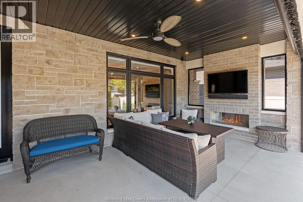 258 Xavier Circle, Lakeshore, ON - Outdoor With Fireplace With Deck Patio Veranda With Exterior