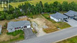 Aerial View of Lot backing on to forest -