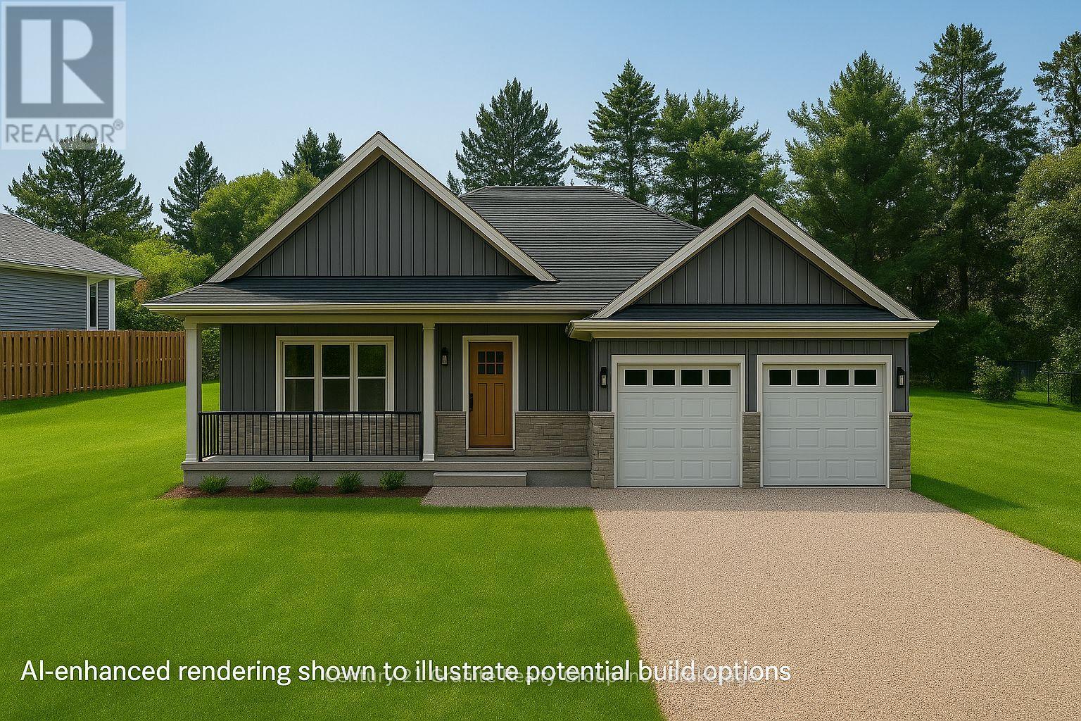 Example to illustrate potential build options - Lot 17 Windover Drive, Minden Hills (Lutterworth), ON