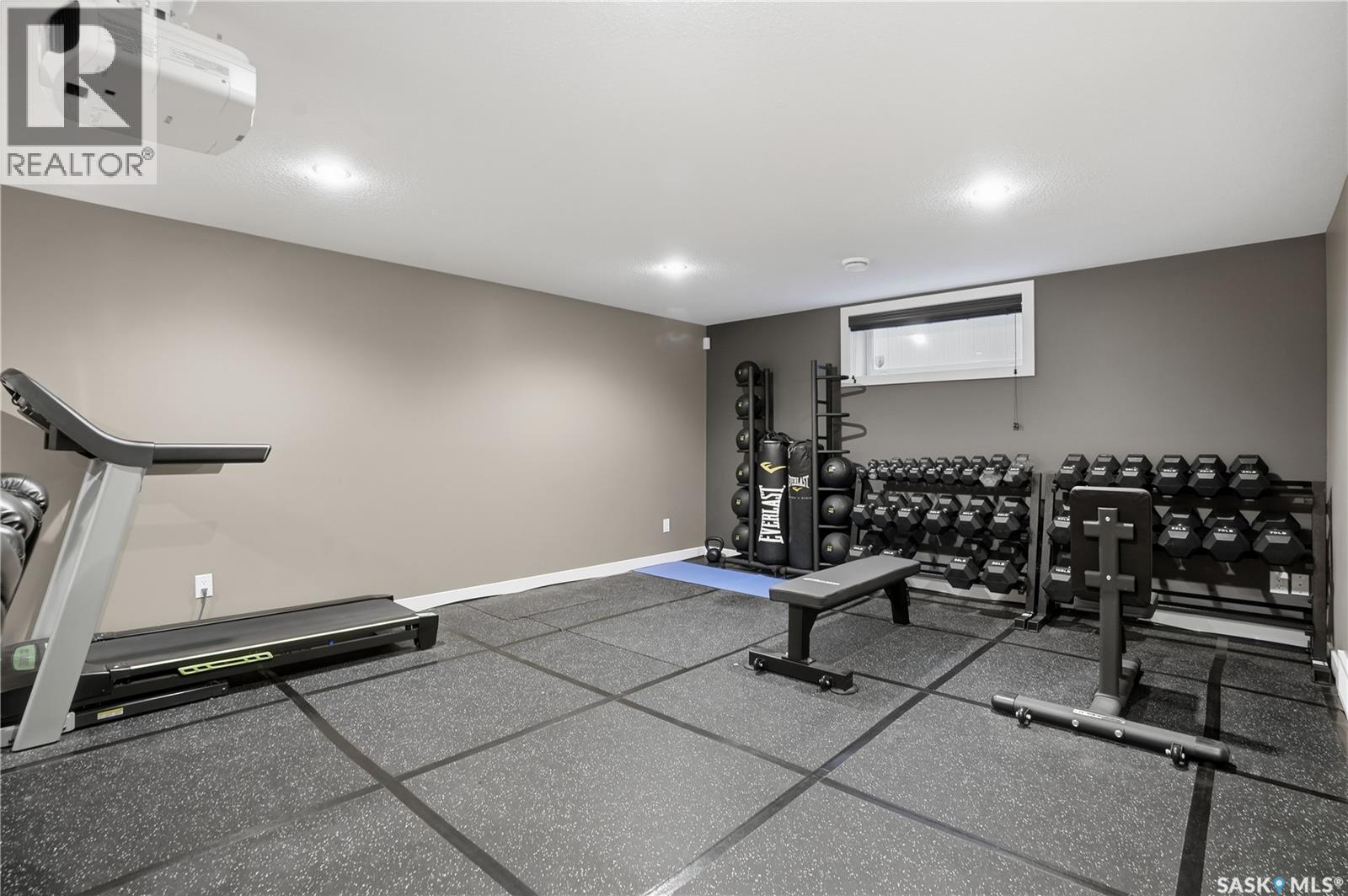 1827 Norman Mackenzie Road, Regina, SK - Indoor Photo Showing Gym Room
