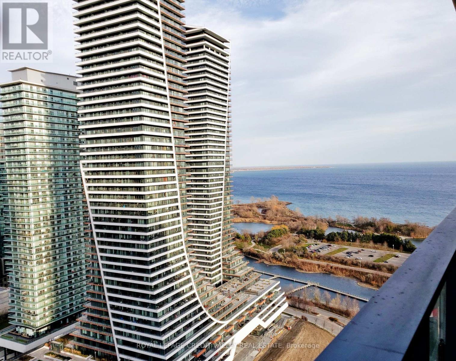 3607 - 2200 Lake Shore Boulevard W, Toronto, ON - Outdoor With Body Of Water With Facade