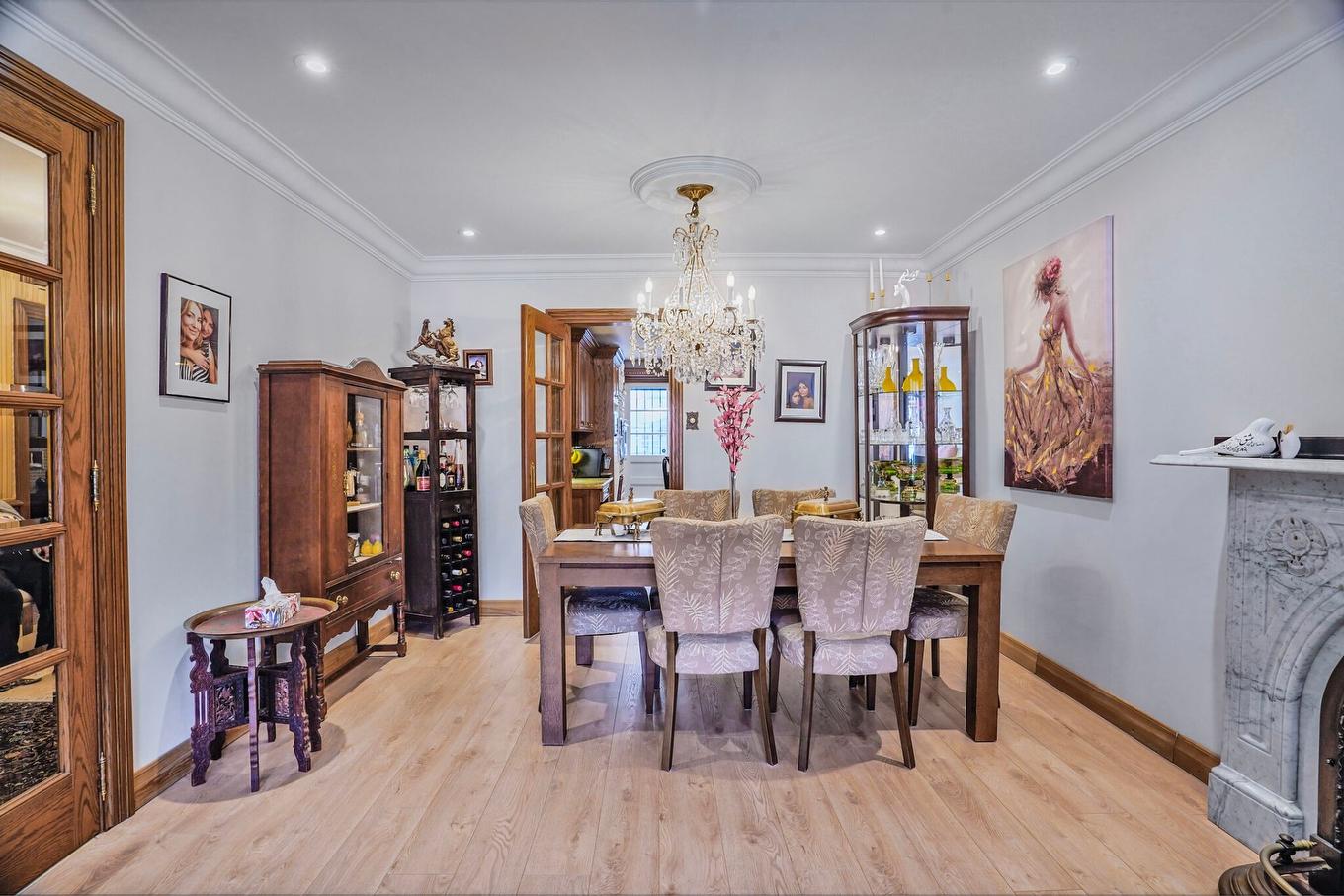 Salle à manger - 3830 - 3832 Rue De La Peltrie, Montréal (Côte-Des-Neiges/Notre-Dame-De-Grâce), QC - Indoor Photo Showing Dining Room