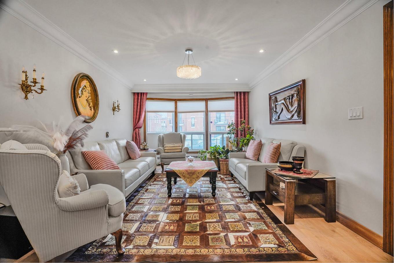 Salon - 3830 - 3832 Rue De La Peltrie, Montréal (Côte-Des-Neiges/Notre-Dame-De-Grâce), QC - Indoor Photo Showing Living Room