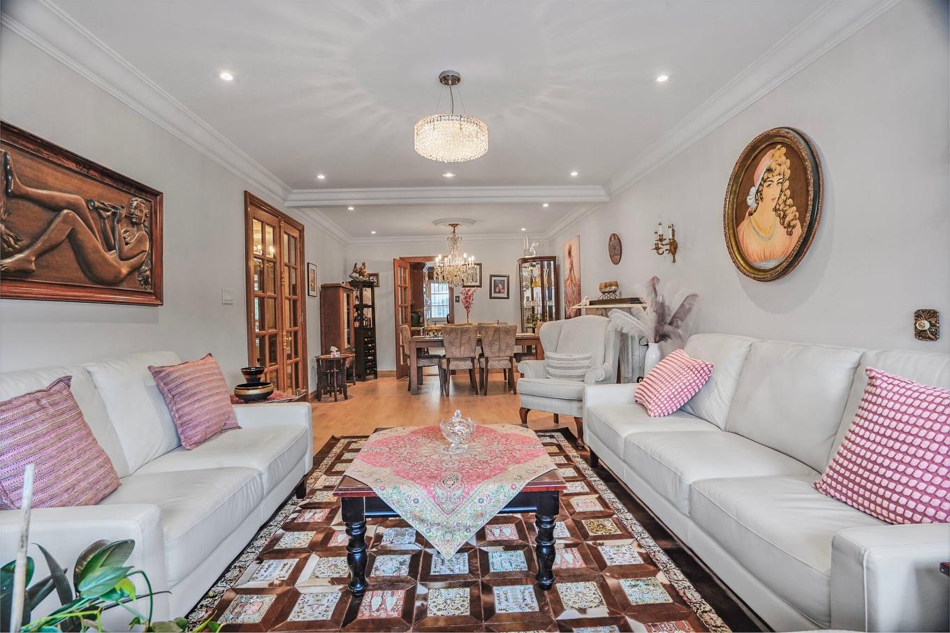 Salon - 3830 - 3832 Rue De La Peltrie, Montréal (Côte-Des-Neiges/Notre-Dame-De-Grâce), QC - Indoor Photo Showing Living Room