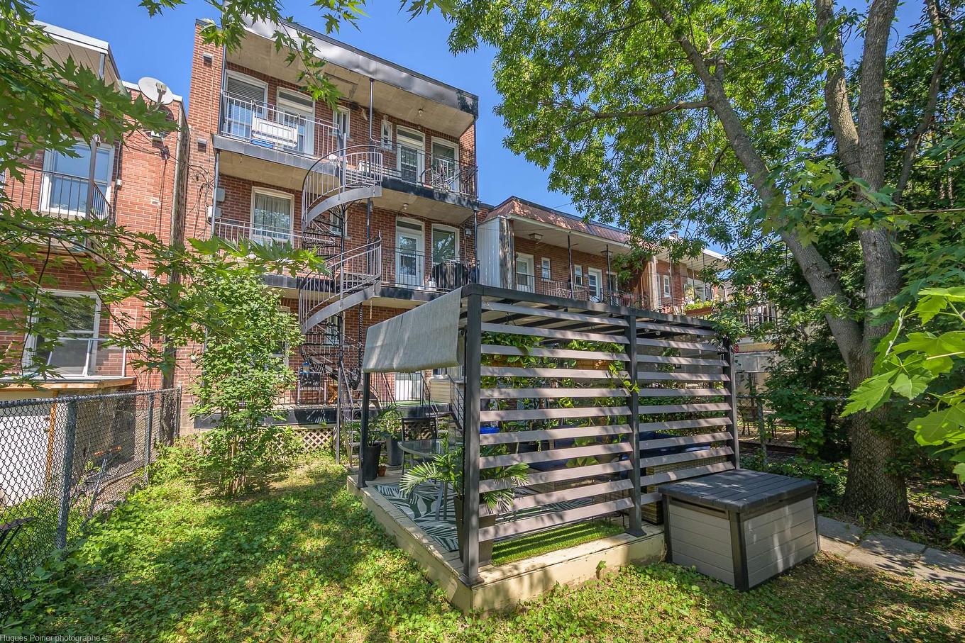 Face arrière - 3426 - 3432 Rue Bercy, Montréal (Le Plateau-Mont-Royal), QC - Outdoor