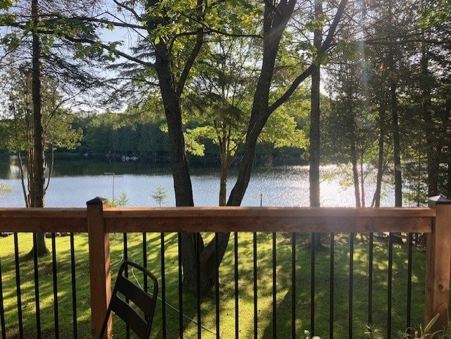 Back of Structure - 18 Rue Des Draveurs, La Minerve, QC - Outdoor With Body Of Water With View