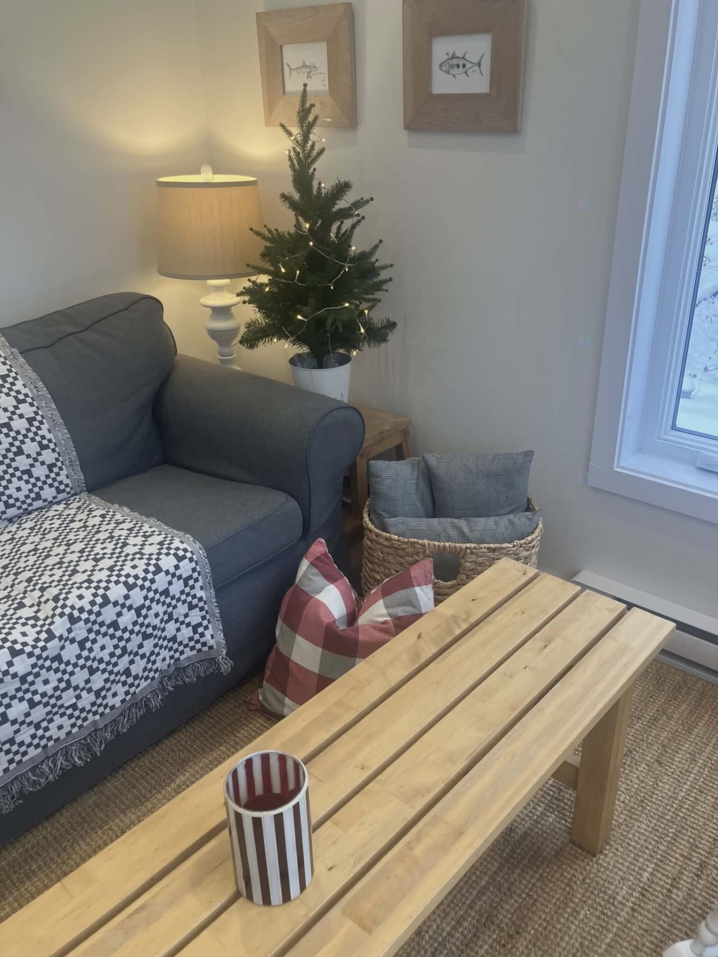 Living Room - 18 Rue Des Draveurs, La Minerve, QC - Indoor