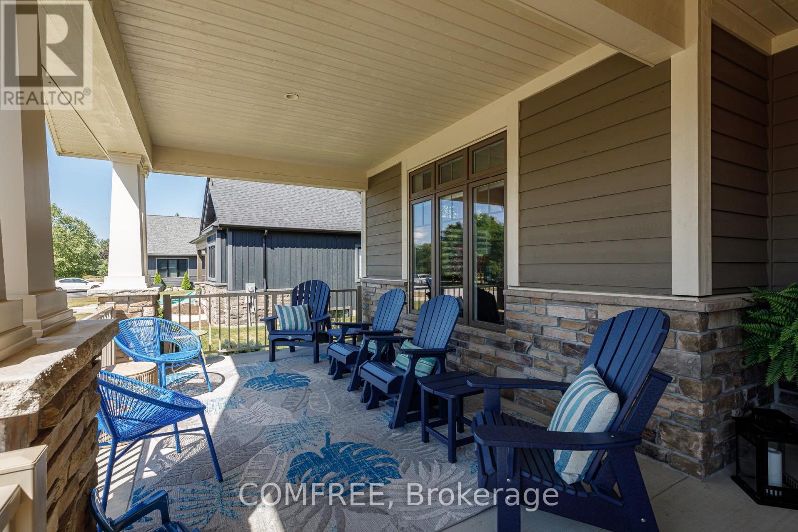 106 High Bluff Lane, Blue Mountains, ON - Outdoor With Deck Patio Veranda With Exterior