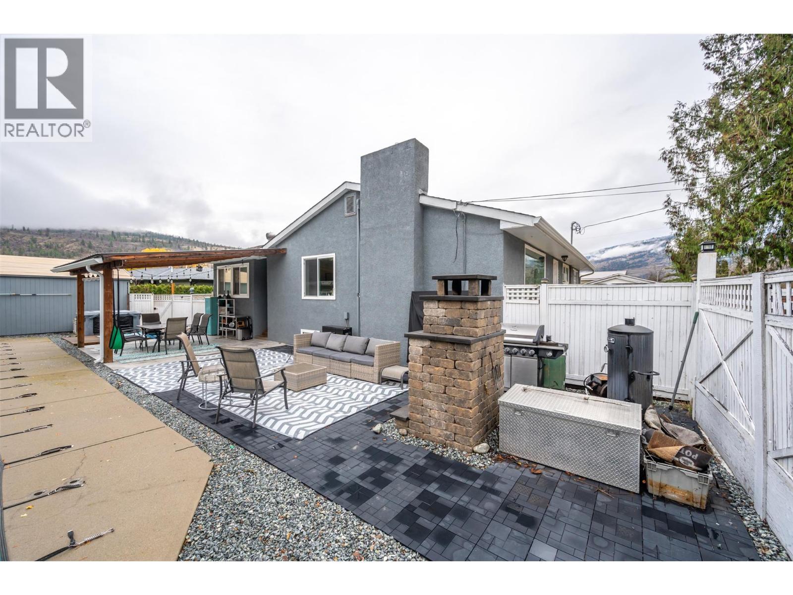 backyard - 225 Circle Drive, Oliver, BC - Outdoor With Deck Patio Veranda