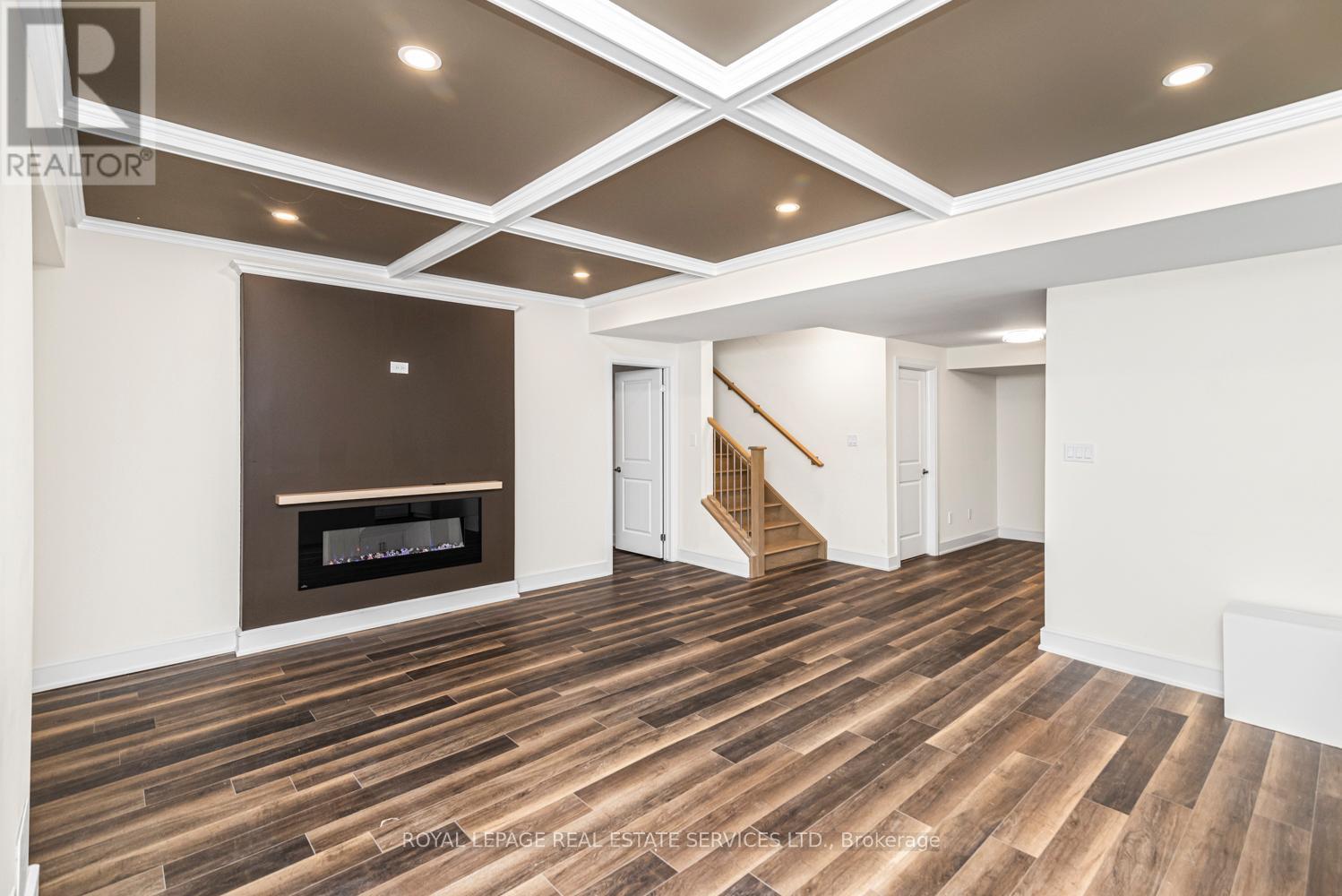 Bsmt - 166 Concession Street, Hamilton, ON - Indoor Photo Showing Other Room With Fireplace