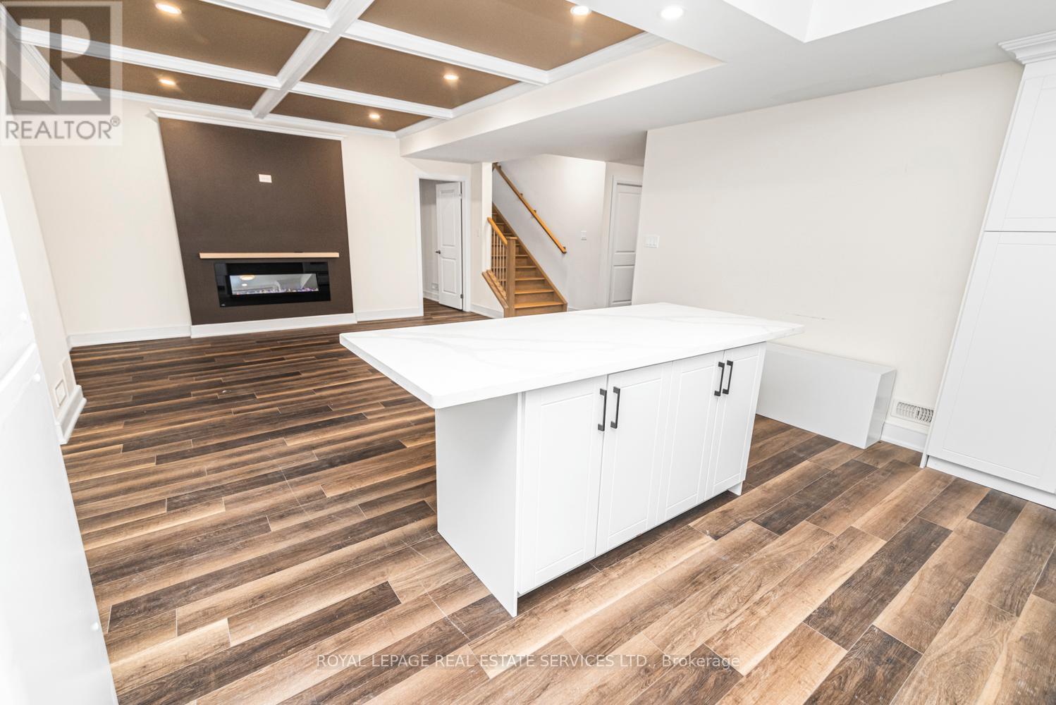 Bsmt - 166 Concession Street, Hamilton, ON - Indoor With Fireplace