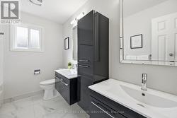 Renovated Four-Piece Main Bath w/Double Vanities -