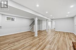 Recreation Room Features Luxury Vinyl Flooring -