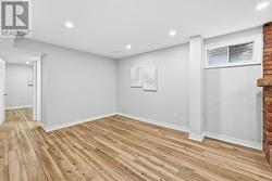 Recreation Room Features Luxury Vinyl Flooring -