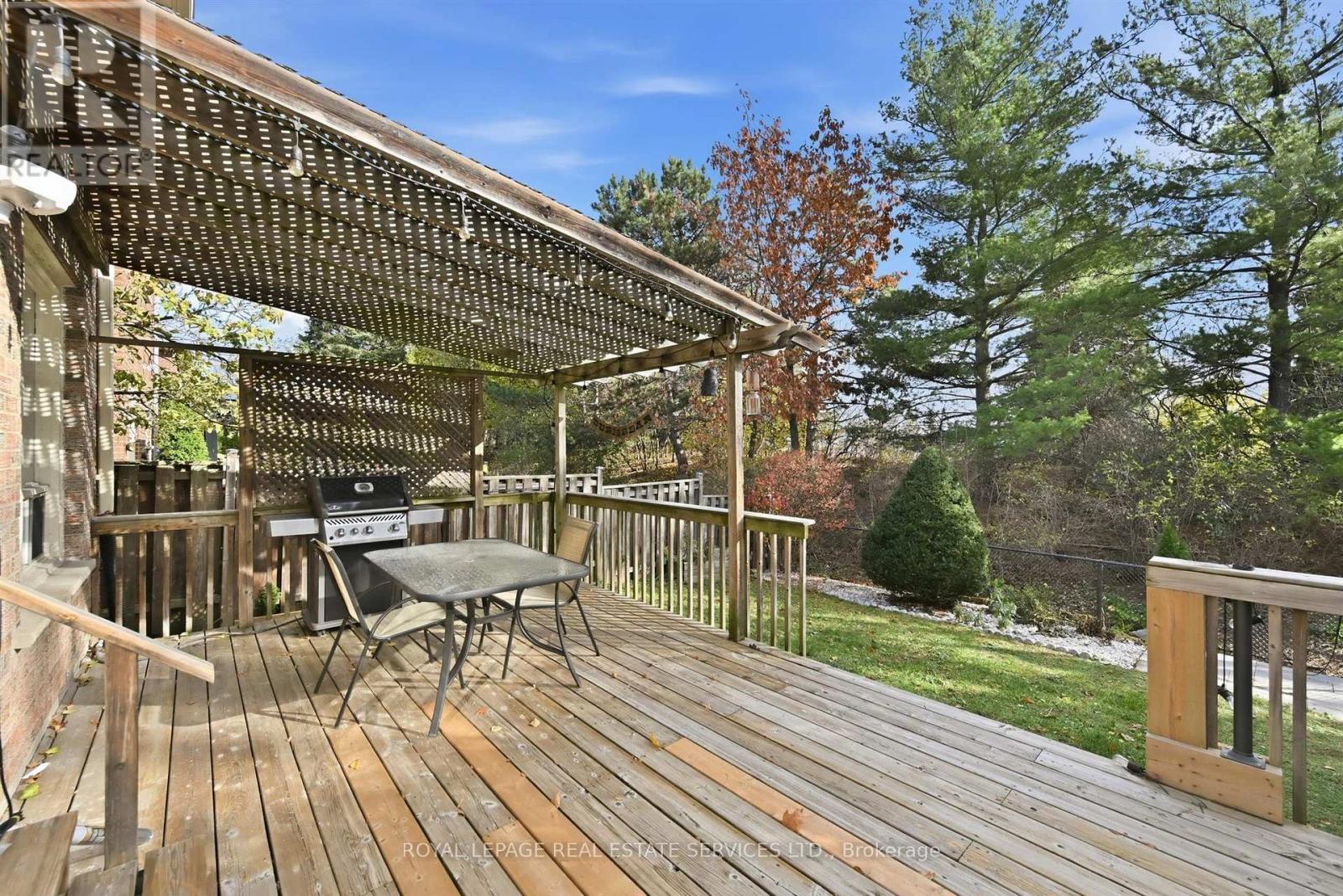 Relax and Unwind on the Oversized Deck w/Pergola - 426 Parkridge Crescent, Oakville, ON - Outdoor With Deck Patio Veranda With Exterior
