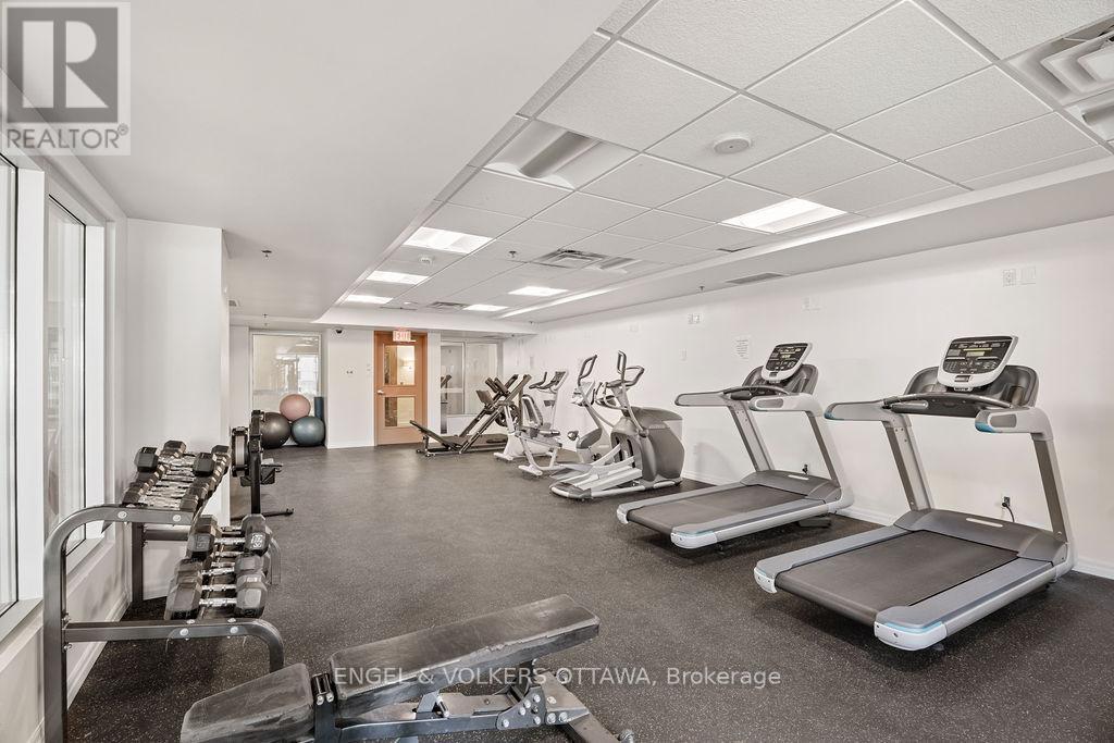 408 - 195 Besserer Street, Ottawa, ON - Indoor Photo Showing Gym Room