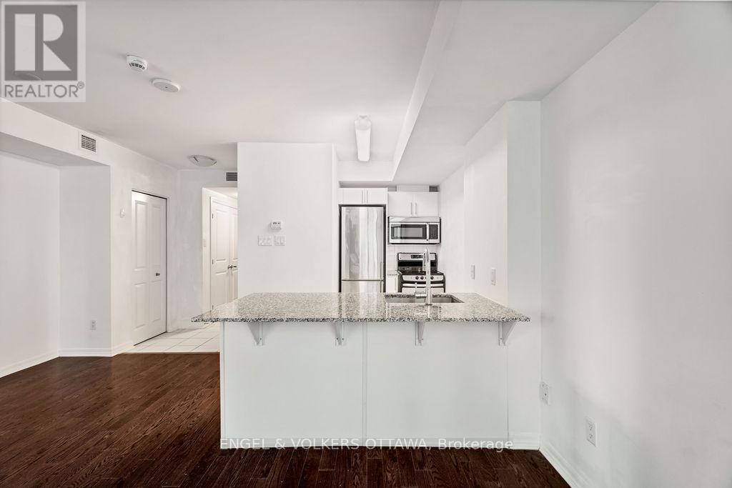 408 - 195 Besserer Street, Ottawa, ON - Indoor Photo Showing Kitchen With Upgraded Kitchen