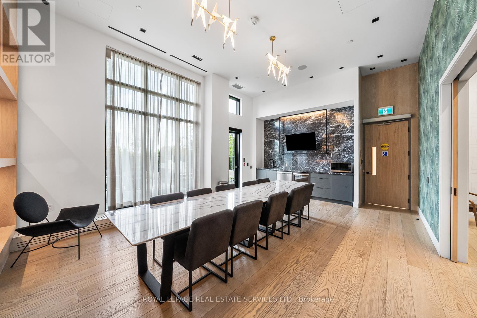 Private Dining Room - 812 - 50 George Butchart Drive, Toronto, ON - Indoor