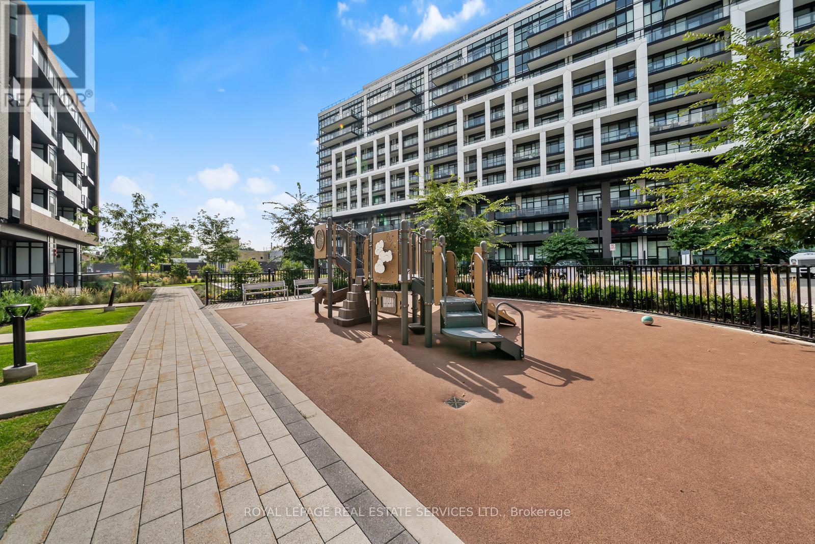 Outdoor Kids Playground - 812 - 50 George Butchart Drive, Toronto, ON - Outdoor