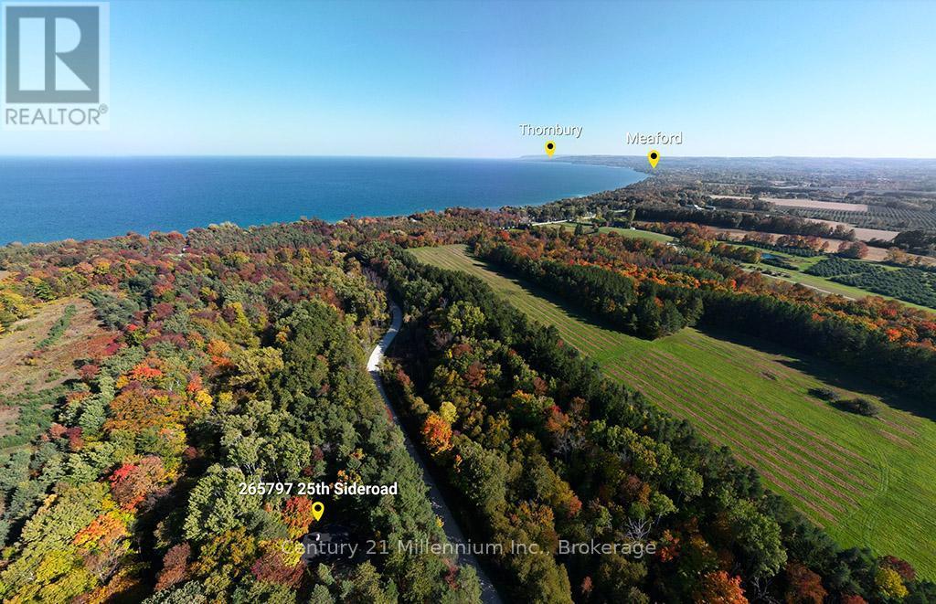 265797 25Th Side Road, Meaford, ON - Outdoor With View