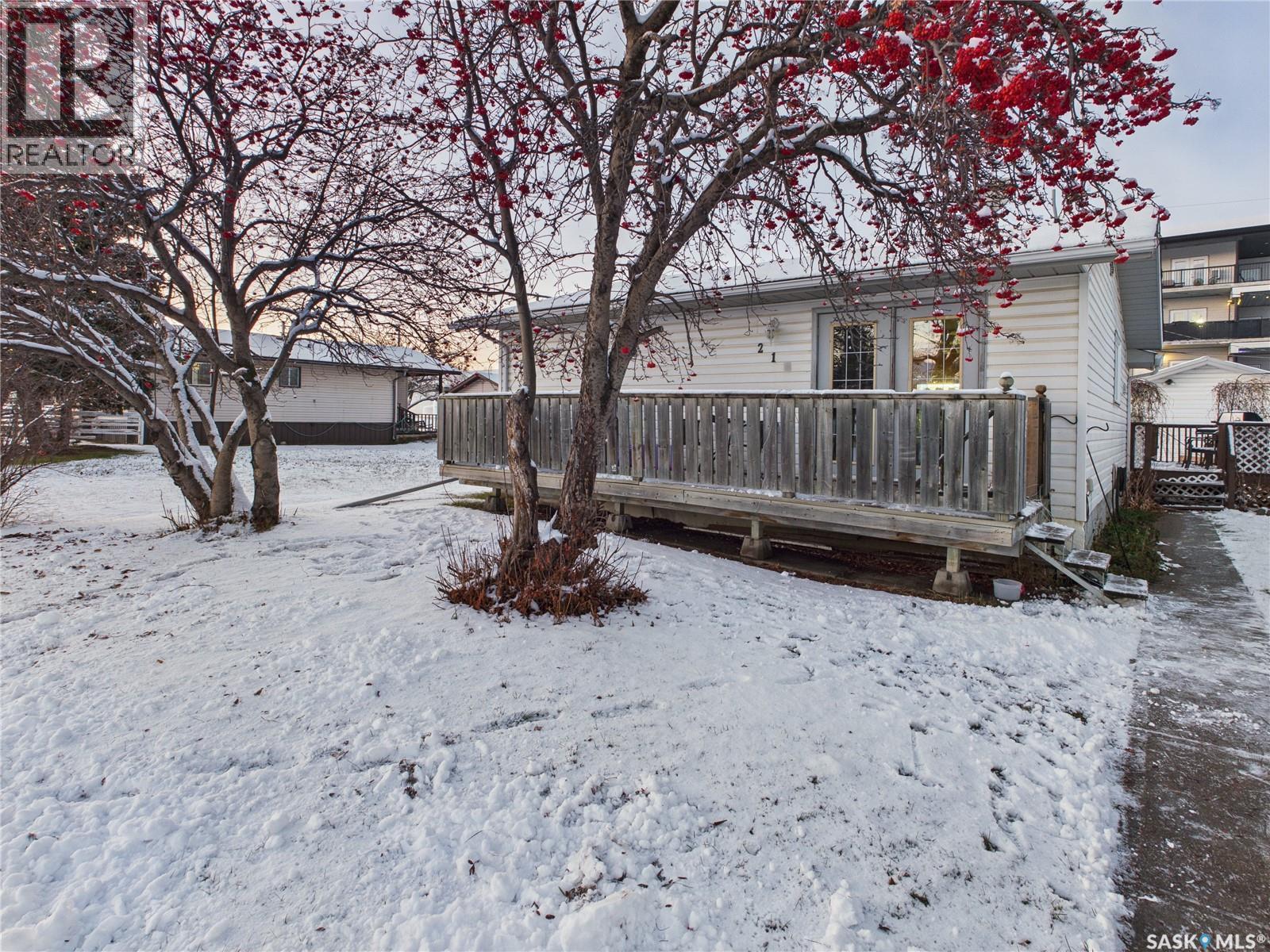 213 Stevens Avenue, Birch Hills, SK - Outdoor With Deck Patio Veranda
