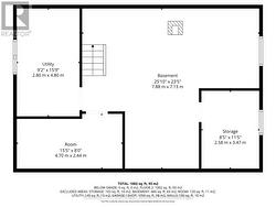 Basement floor plan -
