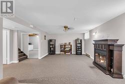 large basement rec room -