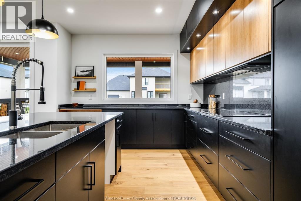 227 Cowan Court, Amherstburg, ON - Indoor Photo Showing Kitchen With Double Sink