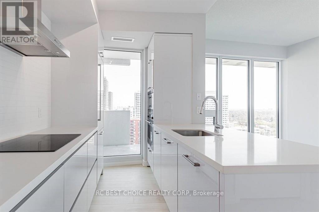 1803 - 2221 Yonge Street, Toronto, ON - Indoor Photo Showing Kitchen With Upgraded Kitchen