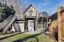 Lower level entrance -