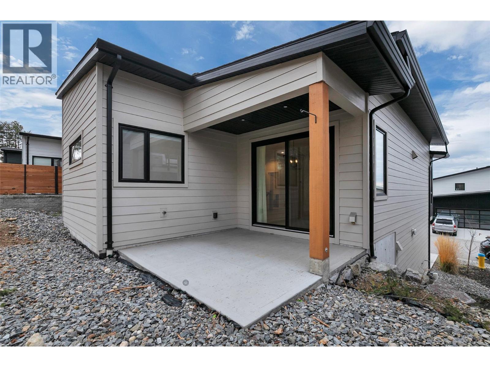 Back Patio - 1839 Grey Owl Court, Kelowna, BC - Outdoor With Exterior