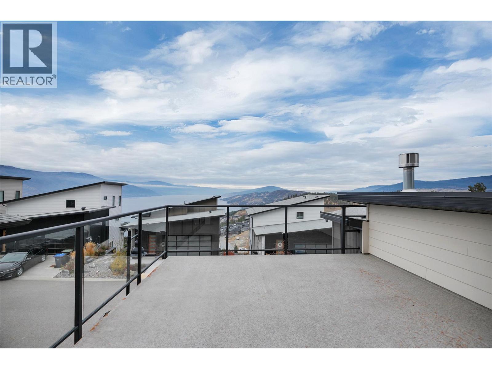 Rooftop Patio - 1839 Grey Owl Court, Kelowna, BC - Outdoor With View