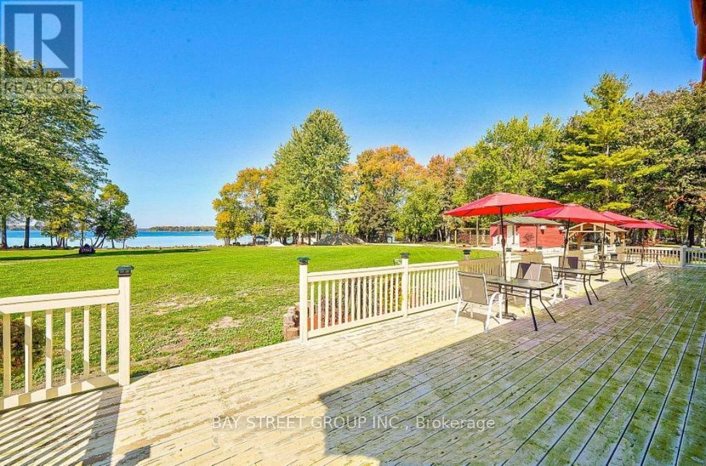 1000 Goffatt Island, Ramara, ON - Outdoor With Deck Patio Veranda