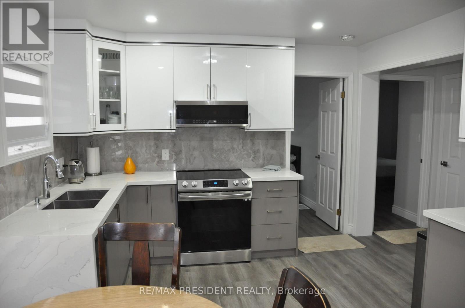 17 Cedar Bay Road, Kawartha Lakes, ON - Indoor Photo Showing Kitchen With Double Sink