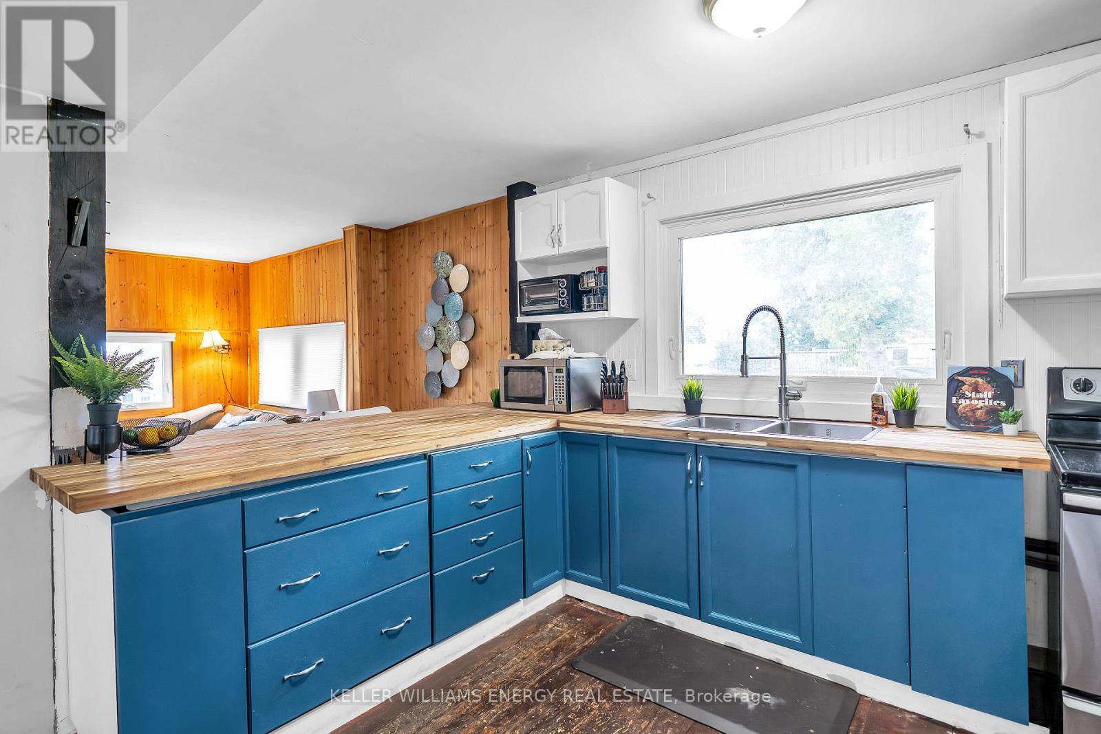 247 Williams Point Road, Scugog, ON - Indoor Photo Showing Kitchen With Double Sink