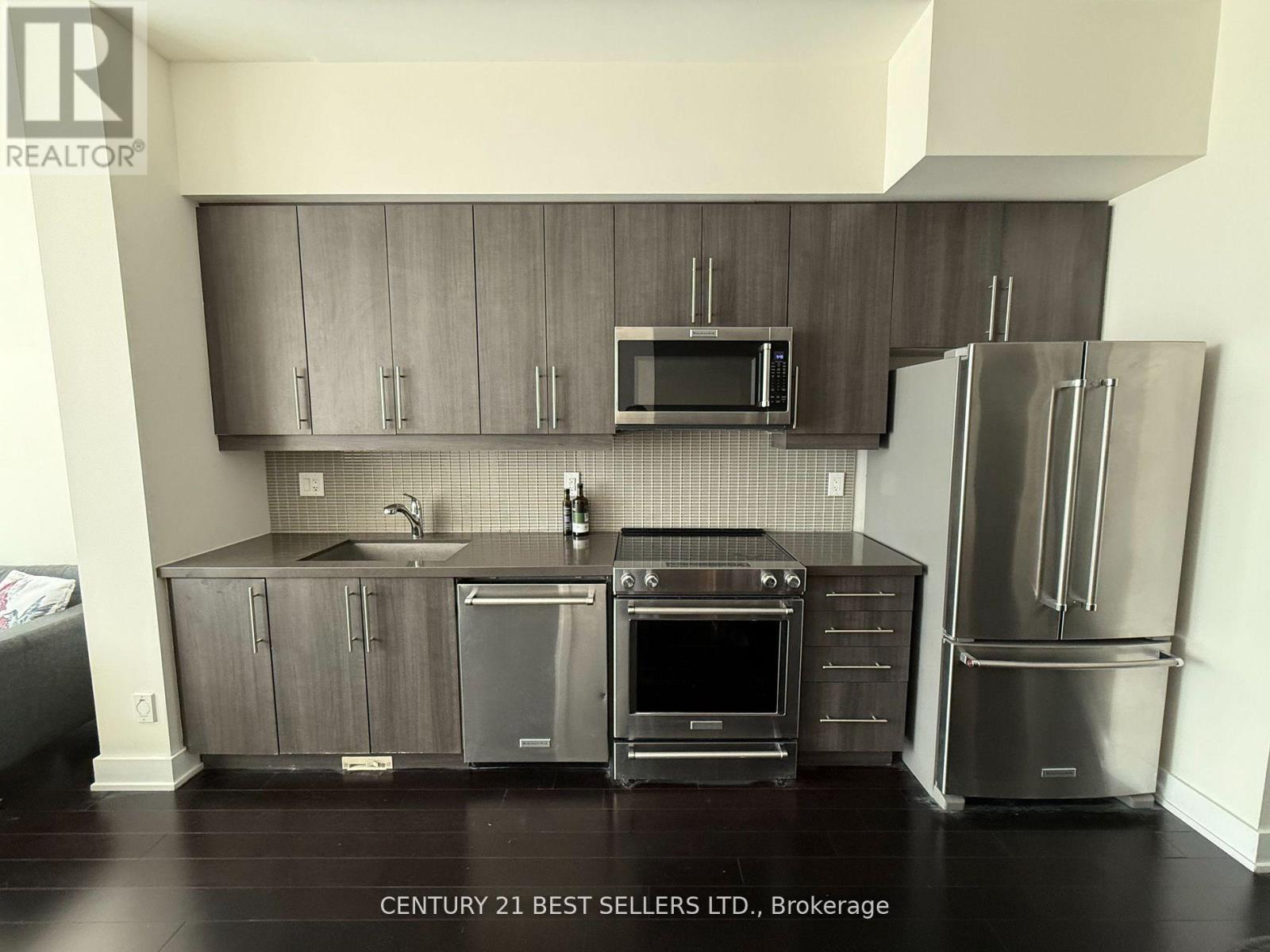 4206-Lph06 - 510 Curran Place, Mississauga, ON - Indoor Photo Showing Kitchen With Stainless Steel Kitchen