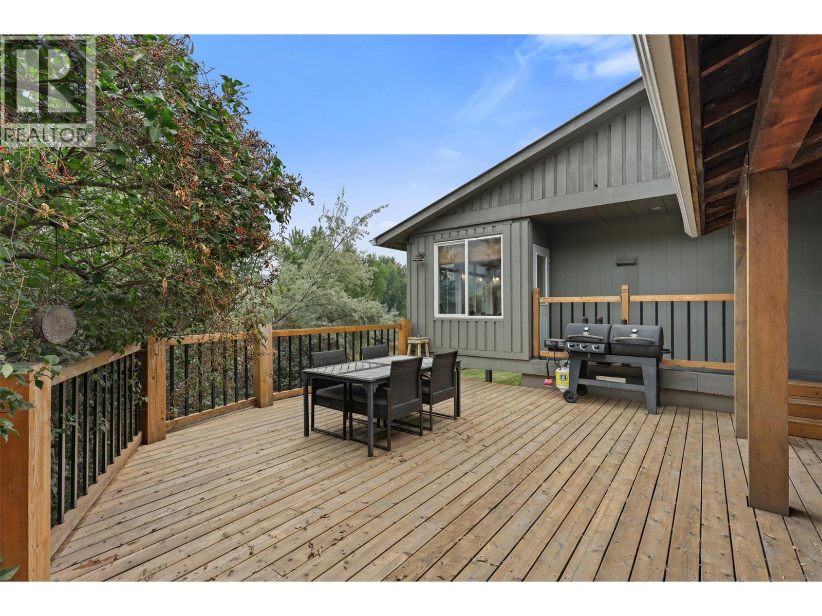 1580 Monte Creek Road, Kamloops, BC - Outdoor With Deck Patio Veranda With Exterior
