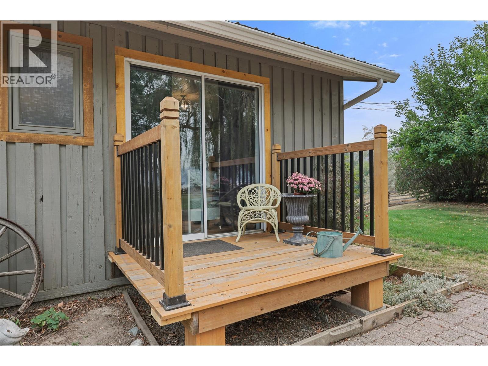 1580 Monte Creek Road, Kamloops, BC - Outdoor With Deck Patio Veranda With Exterior