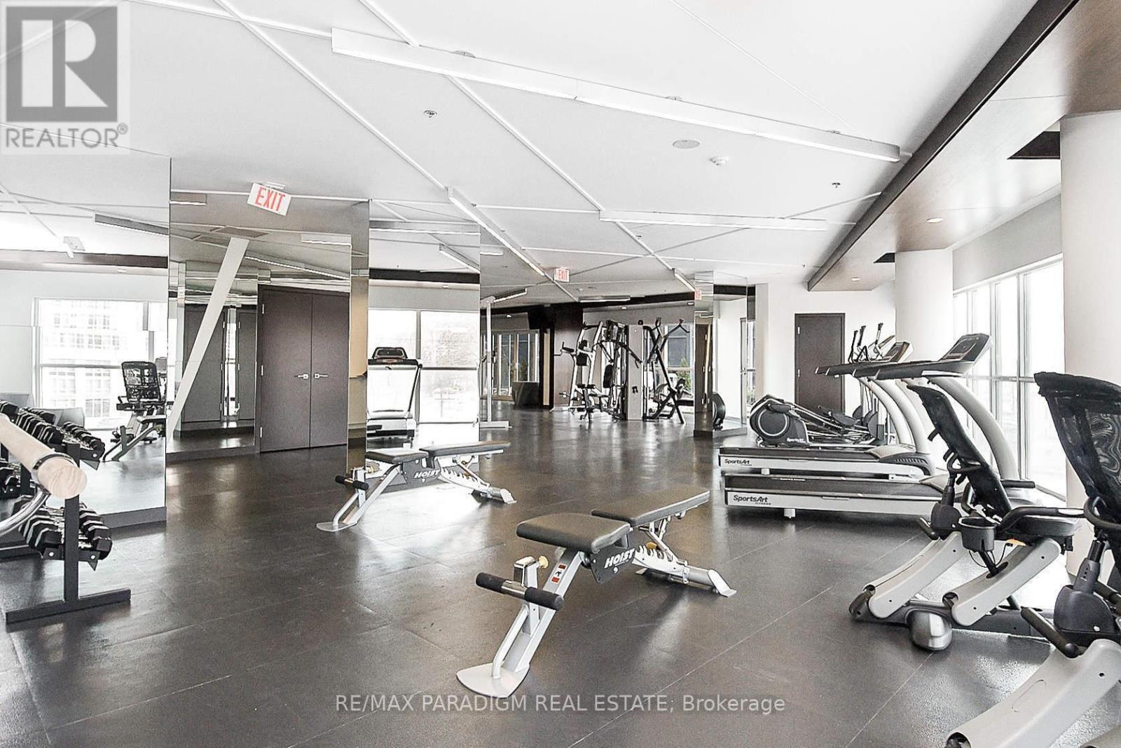 1702 - 352 Front Street W, Toronto, ON - Indoor Photo Showing Gym Room
