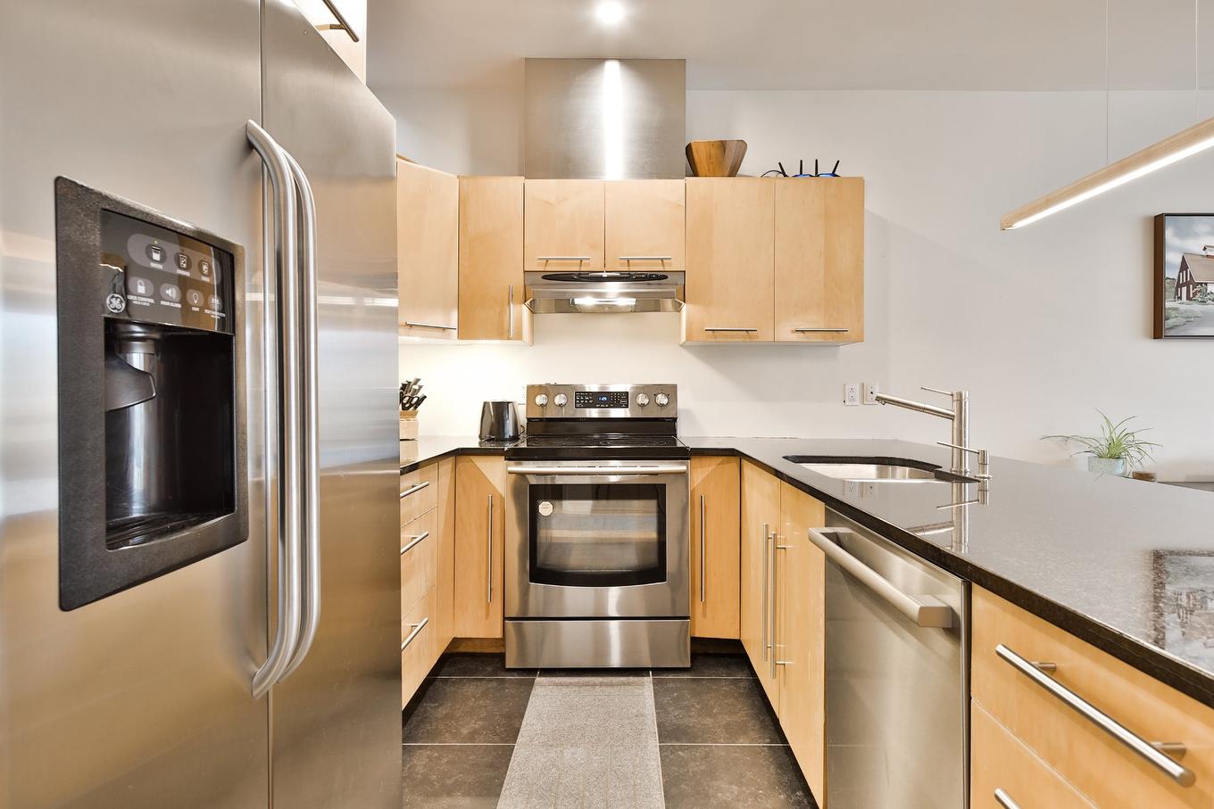 Kitchen - 4-1919 Rue Beaudry, Montréal (Ville-Marie), QC - Indoor Photo Showing Kitchen With Upgraded Kitchen