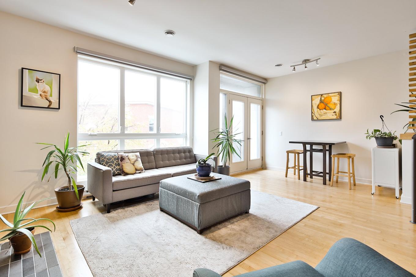 Living room - 4-1919 Rue Beaudry, Montréal (Ville-Marie), QC - Indoor Photo Showing Living Room