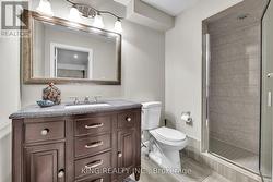 basement 3 piece washroom -