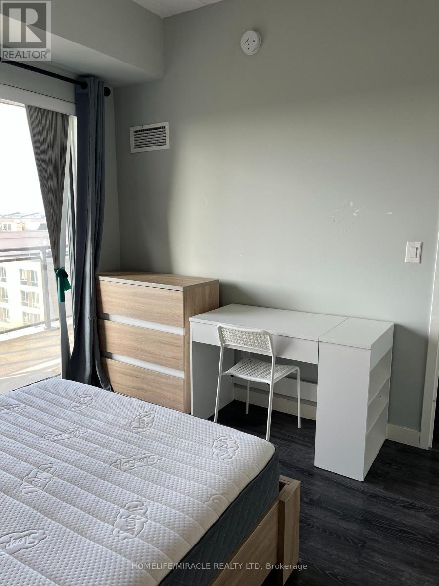 1706 - 318 Spruce Street, Waterloo, ON - Indoor Photo Showing Bedroom