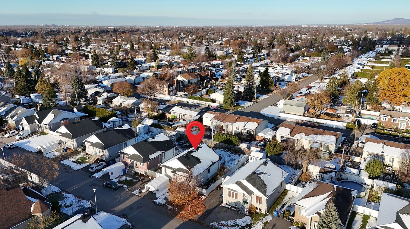 Photo aérienne - 5010 Rue Canon, Longueuil (Saint-Hubert), QC - Outdoor With View