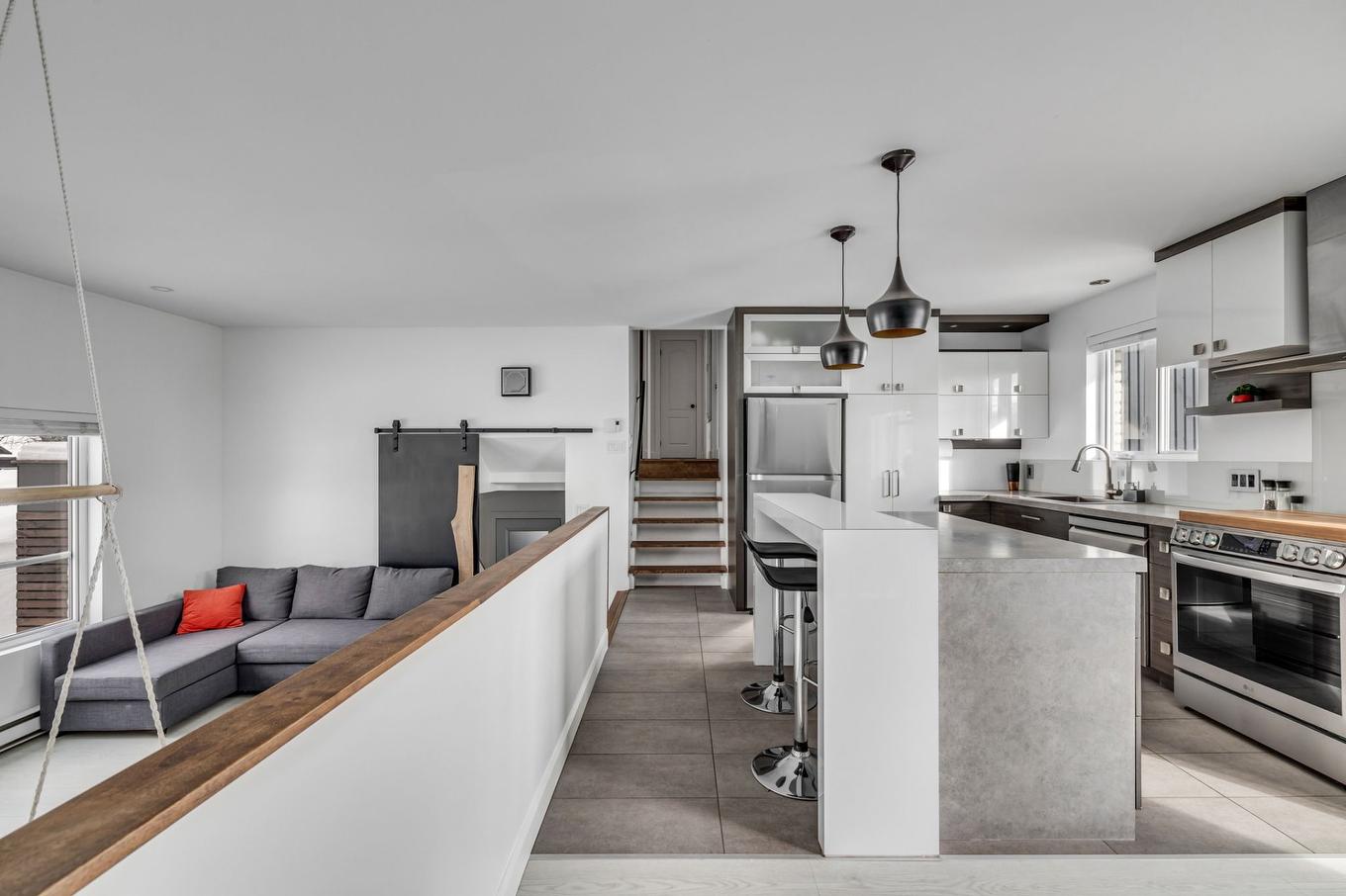 Kitchen - 6211 Rue Des Feuillus, Québec (La Haute-Saint-Charles), QC - Indoor Photo Showing Kitchen With Upgraded Kitchen