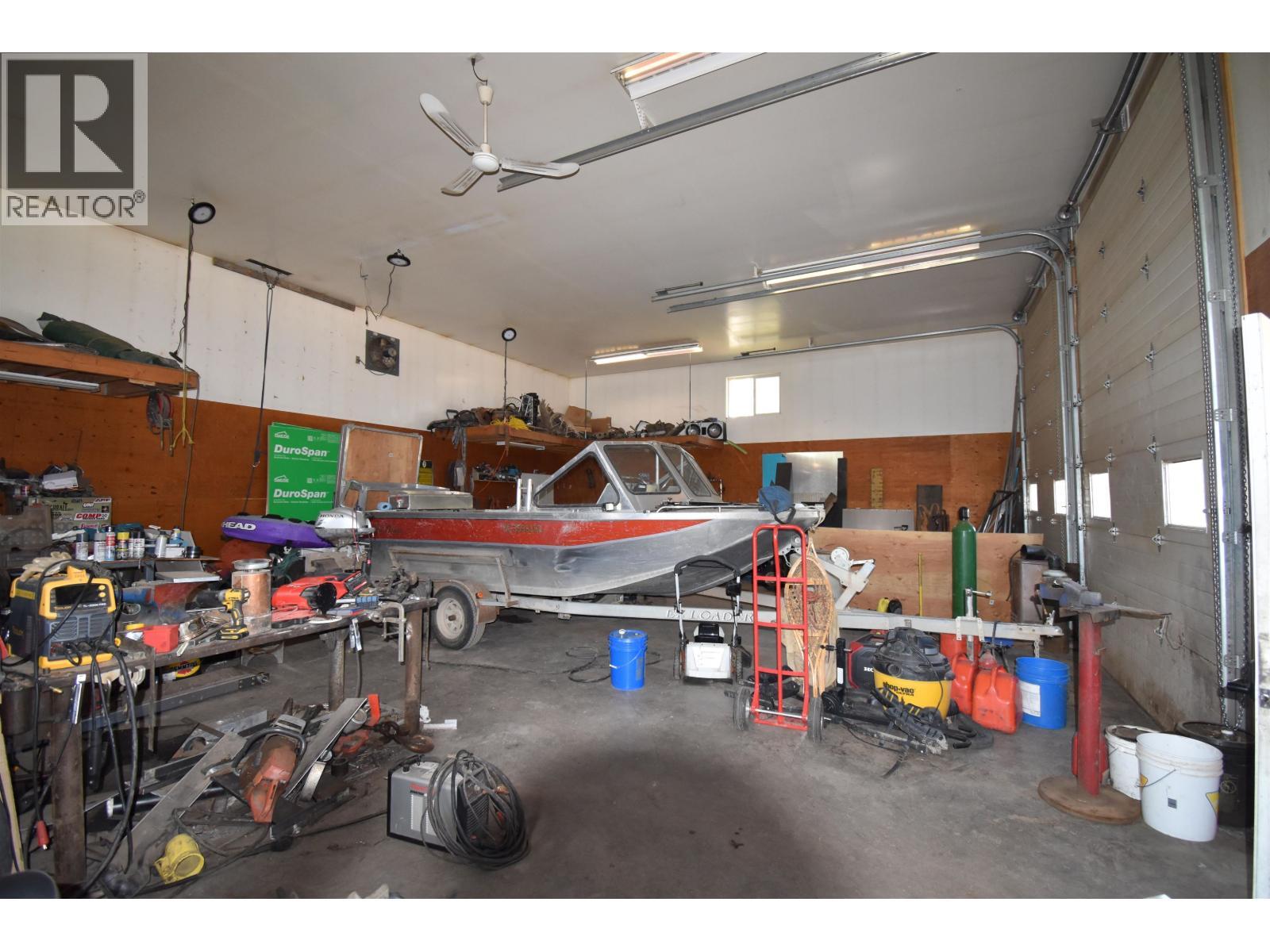 1310 Willow Street, Telkwa, BC - Indoor Photo Showing Garage