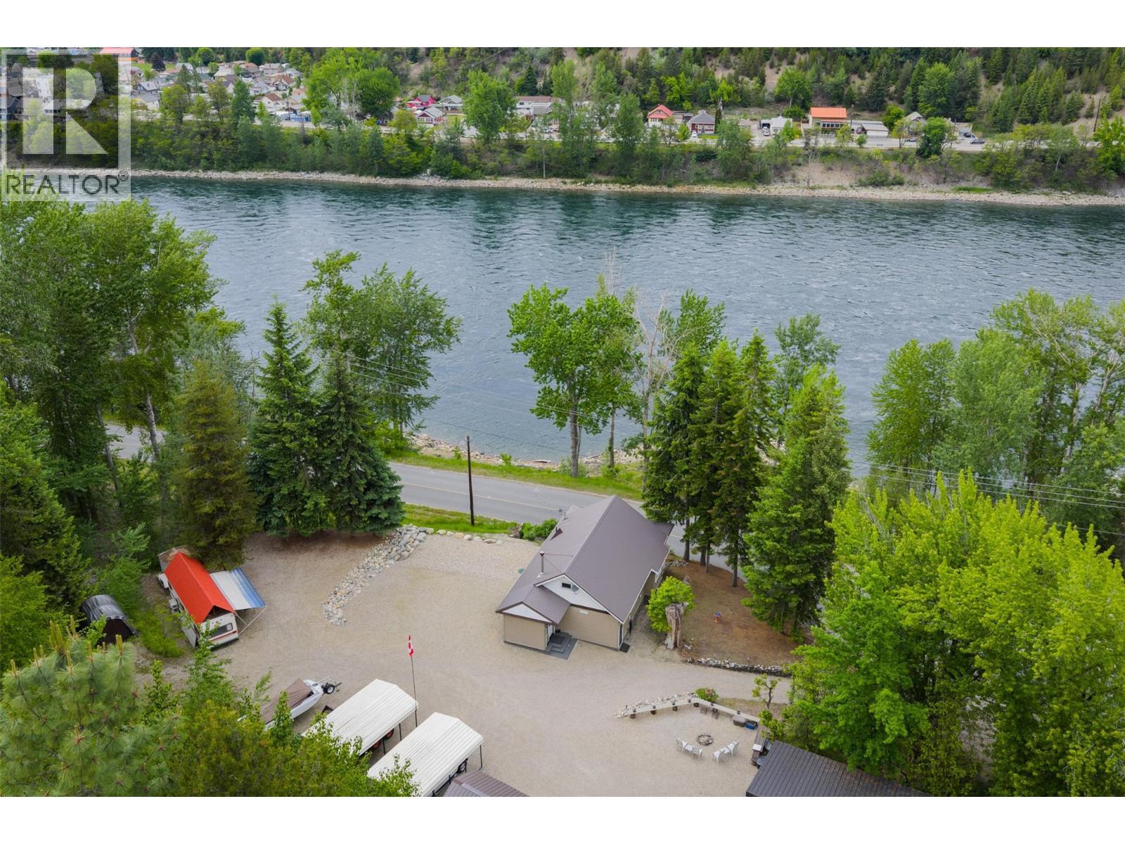 2060 Casino Road, Trail, BC - Outdoor With Body Of Water With View